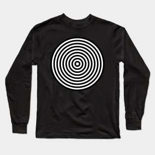 Concentric Circles Long Sleeve T-Shirt